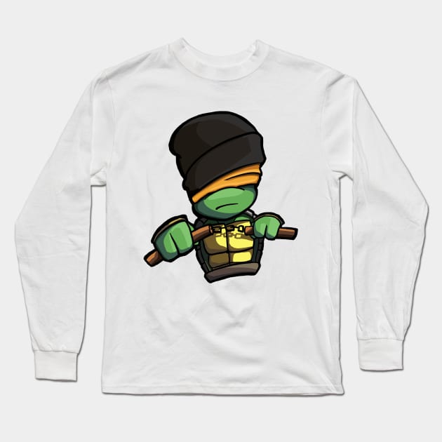 Hip Hop X Mikey! Long Sleeve T-Shirt by ericjueillustrates